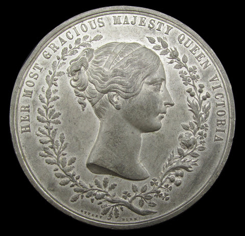 1847 Opening Of The House Of Lords 74mm WM Medal - By Ottley
