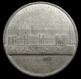 1847 Opening Of The House Of Lords 74mm WM Medal - By Ottley
