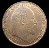 Lot of 6 x Bronze Pennies 1896-1905 - UNC