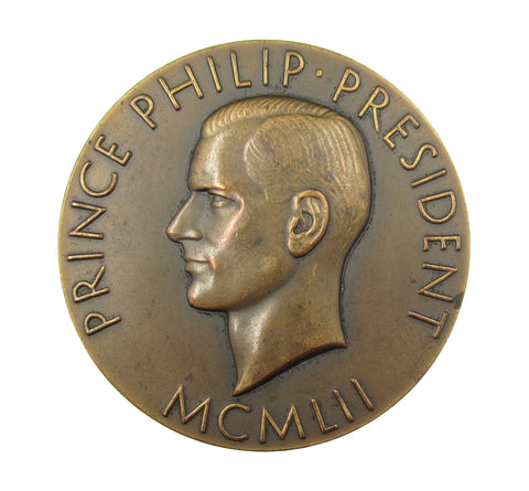1952 Prince Philip Royal Society Of Arts 57mm Medal