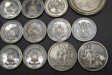 1896-1906 Group of 18 x Silver Photography Medals - Awarded To Wright Family