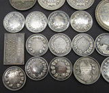1896-1906 Group of 18 x Silver Photography Medals - Awarded To Wright Family