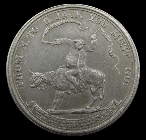 1809 Old Price Riots Covent Gardens 43mm WM Medal
