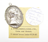 Charles I Silver Royalist Badge - By T. Rawlins