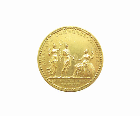 1770 Royal Society Of Arts Gilt Medal - Cased EF