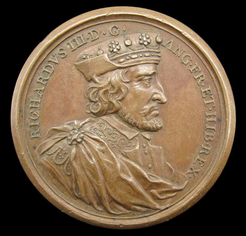 1485 Richard III Memorial 41mm Medal - By Dassier