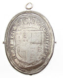 Charles I Silver Royalist Badge - By T. Rawlins