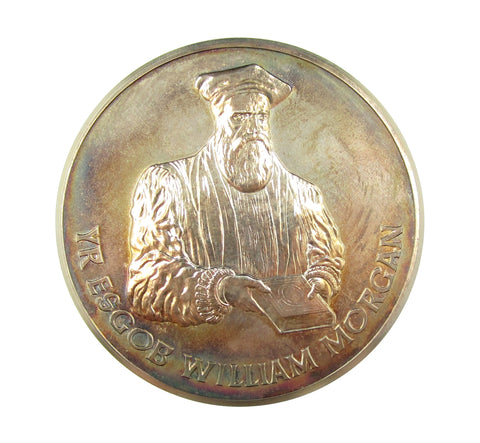 1988 400th Anniversary Of Welsh Bible Translation Silver Medal - Royal Mint