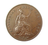 Victoria 1858 Penny - EF