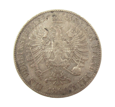 Germany Wilhelm IV 1860 Ein Pfund - VF+