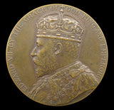 1903 Edward VII Board Of Education Science 38mm Bronze Medal - Cased
