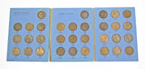 1860-1967 Complete Date Run Of Pennies In Whitman Folders