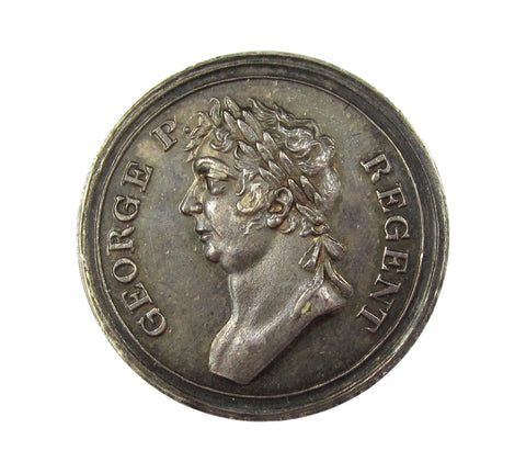 1817 Waterloo Bridge Opened 20mm Silver Medal