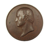 1866 Benjamin West Art Union Of London 55mm Bronze Medal