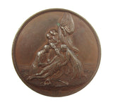 1866 Benjamin West Art Union Of London 55mm Bronze Medal