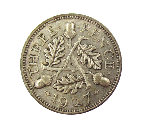 George V 1927 Proof Threepence - NEF
