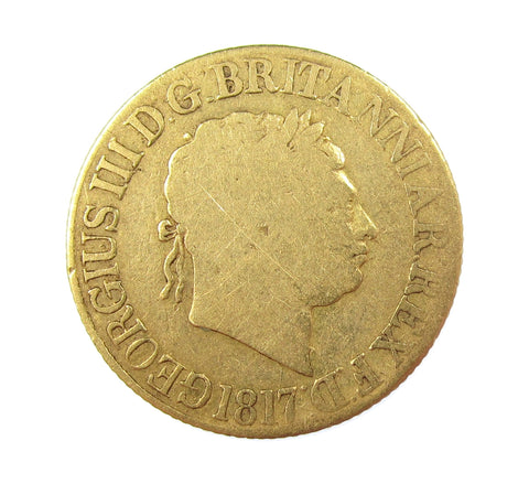 George III 1817 Sovereign - Fine