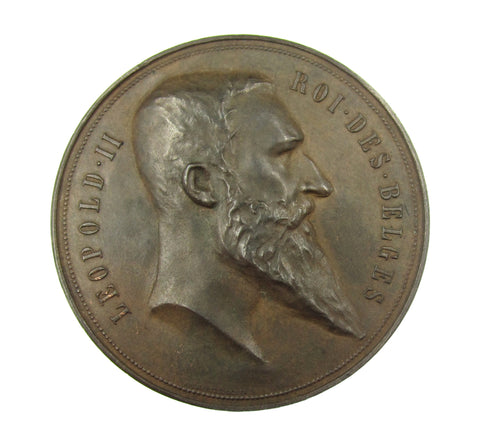 Belgium 1894 Antwerp Universal Exposition Bronze Medal - EF