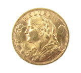 Switzerland 1935 Gold 20 Francs - EF