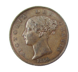 Victoria 1856 Halfpenny - EF