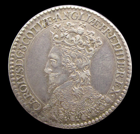 1633 Scottish Coronation of Charles I Silver Medal - By Briot