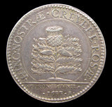 1633 Scottish Coronation of Charles I Silver Medal - By Briot