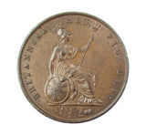 Victoria 1856 Halfpenny - EF