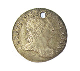 George III 1786 Maundy Threepence - GVF