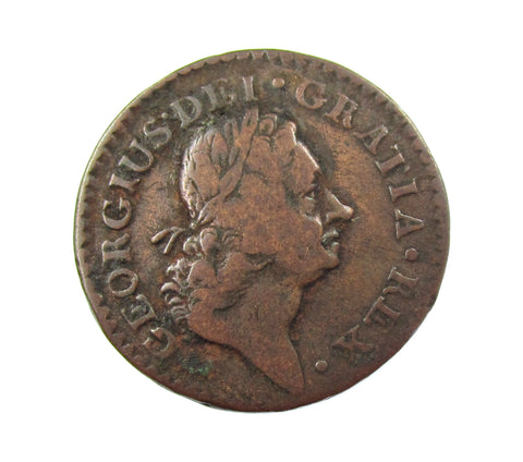 Ireland 1724 Woods Hibernia Farthing - Fine