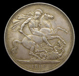 Victoria 1888 Crown - EF