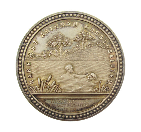1894 Royal Humane Society 51mm Silver Medal - Cased