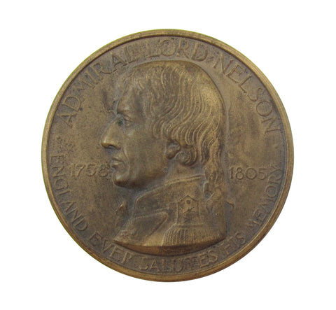 1955 Battle Of Trafalgar 150th Anniversary 39mm Medal - By Vincze