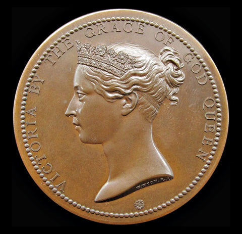 1890 Victoria Department of Science & Art Medal By Wyon - Cased
