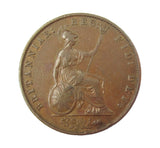 Victoria 1858/7 Halfpenny - NVF