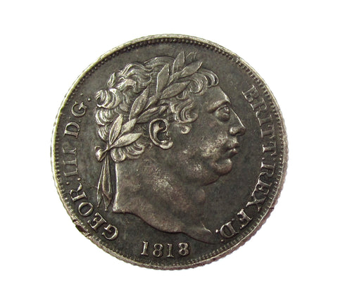 George III 1818 Sixpence - VF