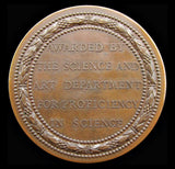 1890 Victoria Department of Science & Art Medal By Wyon - Cased