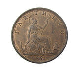 Victoria 1862 Farthing - A/UNC