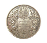 c.1900 Scarborough Fishery & Marine Exhibition 38mm Silver Medal Pair