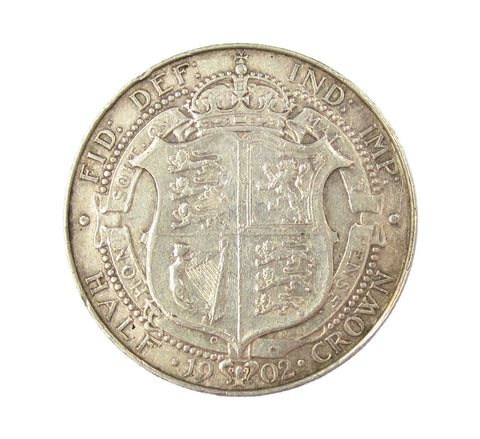 Edward VII 1902 Halfcrown - VF