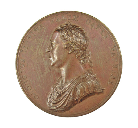 1752 Cambridge University Chancellor's Medal 52mm - By Yeo