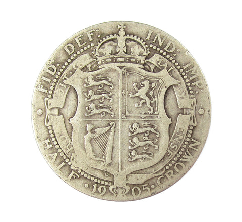 Edward VII 1905 Halfcrown - NF
