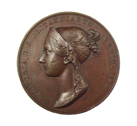 1838 Victoria Coronation Official Royal Mint Bronze Medal