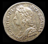 George II 1737 Maundy Twopence - GVF