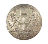 c.1830 Stock Brokers Pass Silver Medal - Naylor Type 6b