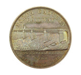 1906 North Eastern Railway Opening 48mm Silver Medal