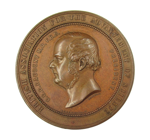 1856 British Association For Advancement Of Science 54mm Medal