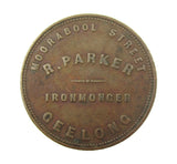 Australia c.1857 R. Parker Geelong Token - VF