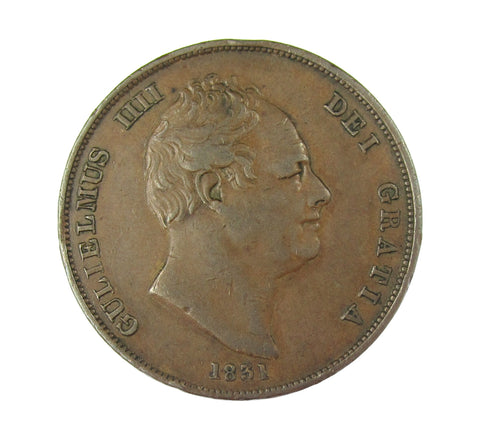 William IV 1831 Penny - VF+