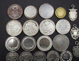 1891-1910 Collection Of 20 x Agricultural Silver Medals - Named