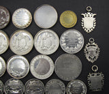 1891-1910 Collection Of 20 x Agricultural Silver Medals - Named